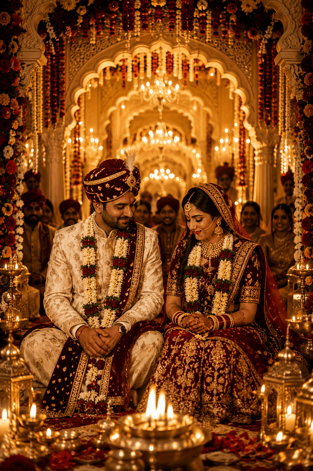 Indian Wedding Family