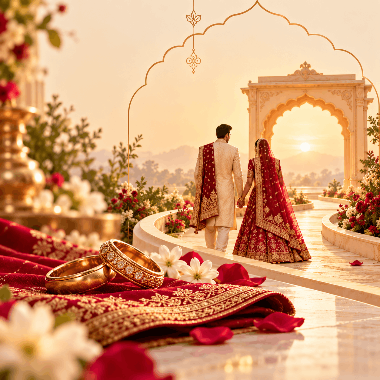 Indian Wedding Couple - DKP Matrimonial
